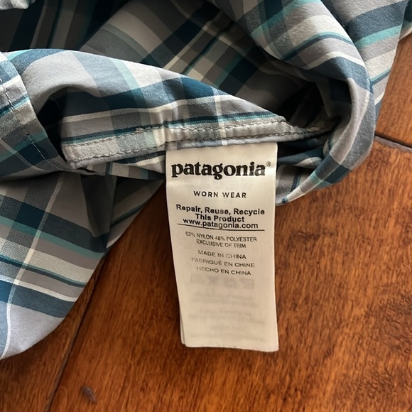 Patagonia Men High Moss Shirt Size M - Picture 8 of 9